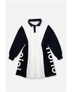 Платье хлопковое с принтом Nininono