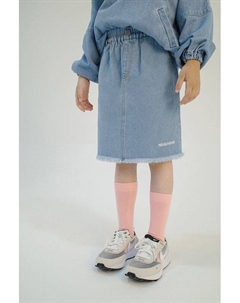 Юбка джинсовая с необработанным краем Nininono