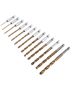 Набор сверл DH13, 1.5-6.5 мм, 13 шт Деко