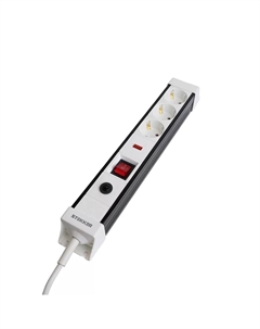 Сетевой фильтр 3-местный с/з Techno HM22-31-02 50144 Stekker