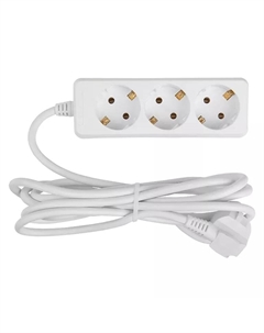 Удлинитель бытовой GES-16-3x100-3-7m 470039 General