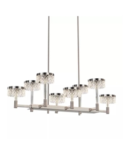 Подвесная люстра MD21020075 MD21020075-8B satin nickel Delight collection