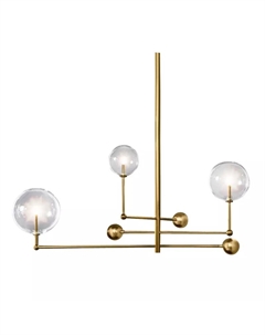 Люстра на штанге Globe Mobile KG0835P-3 brass Delight collection