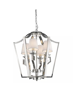 Подвесная люстра Presidential KM0701P-4 nickel Delight collection