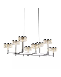 Подвесная люстра MD21020075 MD21020075-8B chrome Delight collection