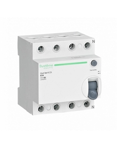 УЗО City9 Set 63А 4P тип A 30 мА 6 кА (C9R68463) Systeme electric