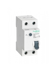 Автомат дифференциальный City9 Set 32А 1P+N тип AC 30 мА 6 кА (C9D36632) Systeme electric