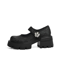 Туфли Мэри Джейн женские, черный Red dragonfly