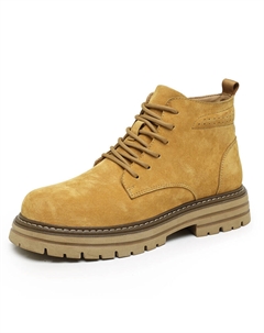Мужские ботинки Cahhrrn X Martin Boot Men Beige Weishibangwei
