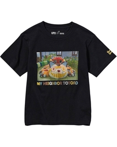 Детская футболка, черный Uniqlo