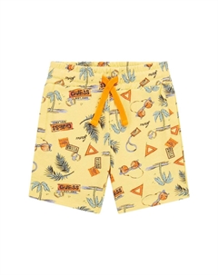 Шорты JOGGING-ALLOVER, желтый Guess