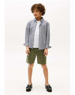 Рубашка TEXTURED STRIPE, темно-синий Tommy hilfiger