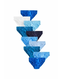 Трусы-брифы 10 PACK, синий Next