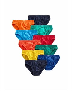 Трусы-брифы 10 PACK, зеленый Next