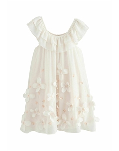 Элегантное платье, слоновая кость Next