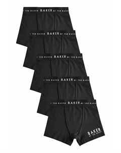 Брюки-кюлоты 5 PACK, черный Baker by ted baker