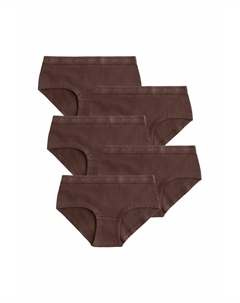 Трусы-брифы 5 PACK, коричневый Next