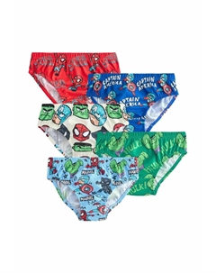 Трусы-брифы 5 PACK, красный Next