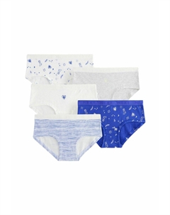 Трусы-брифы 5 PACK, синий Next