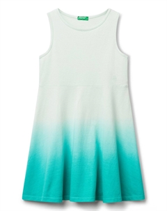 Платье из джерси DIP-DYE, зеленый United colors of benetton