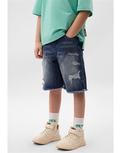 Джинсовые шорты, синий Gulliver