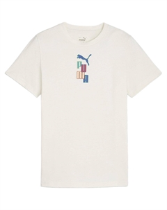 Детская футболка, белый Puma