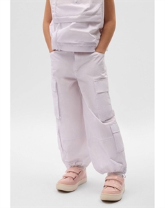 Брюки-карго, белый Gulliver