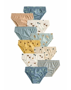 Трусы-брифы 10 PACK STANDARD, синий Next