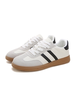 Кеды, скейтборд обувь женская низкая, белый Mulinsen