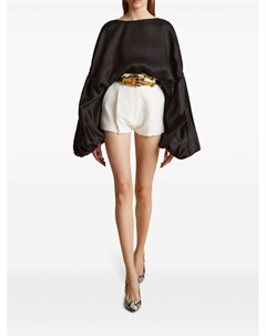 Шорты The Calman, белый Khaite