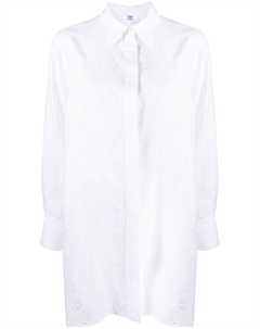 Льняное платье-рубашка, белый Chloe