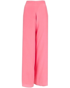 Шелковые брюки палаццо, розовый Amir slama