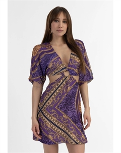 Повседневное платье MIT CUT-OUTS, сиреневый Faina