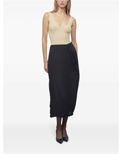 Юбка миди Юки, черный The row