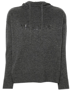 Худи с логотипом, серый Max mara
