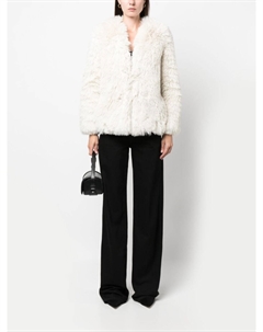 Шуба из искусственного меха, белый Twinset
