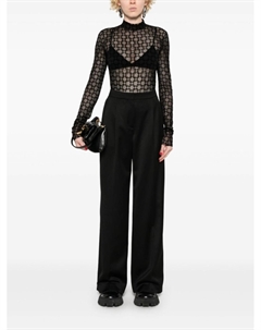 Брюки широкого кроя, черный Givenchy