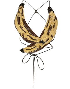 Туника с вышивкой, черный Area