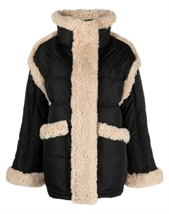 Пуховик Dorothy с искусственным мехом, черный Stand studio