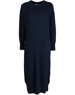 Длинное кашемировое платье, синий Barrie