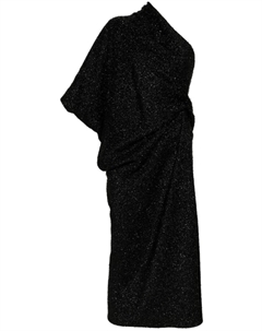 Платье миди Dorota, черный The row