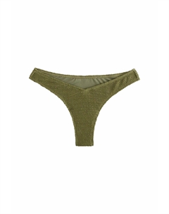 Плавки бикини BRAZILIAN FIT, цвет Khaki Green Crinkle Next