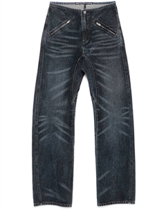 Джинсы со стразами, синий Alexander wang