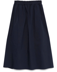 Юбка миди А-силуэта, синий Gran sasso