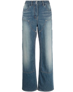 Прямые джинсы, синий Givenchy