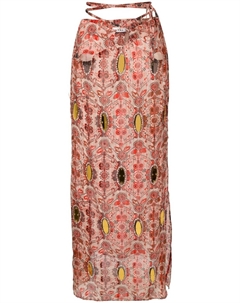 Юбка с завязками, красный Amir slama