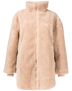 Шуба Woodford из шерпы, коричневый The upside