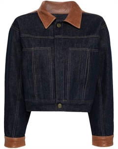 Куртка-рубашка Atelier со вставками, синий Frame