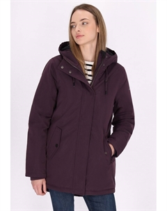 Куртка-парка, темно-фиолетовый Dreimaster