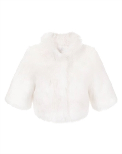Укороченная куртка Desire, белый Unreal fur
